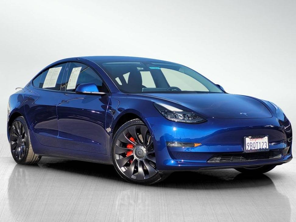 TESLA MODEL 3 2022 5YJ3E1EC9NF235240 image